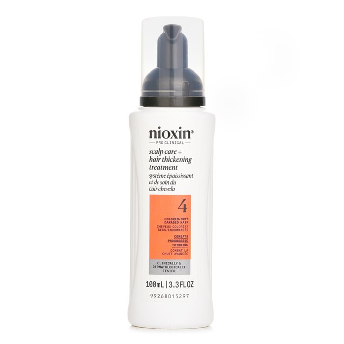 Nioxin Diameter System 4 Scalp Care &amp; Hair Thickening Treatment (Colored, Dry, Damaged Hair) 100ml