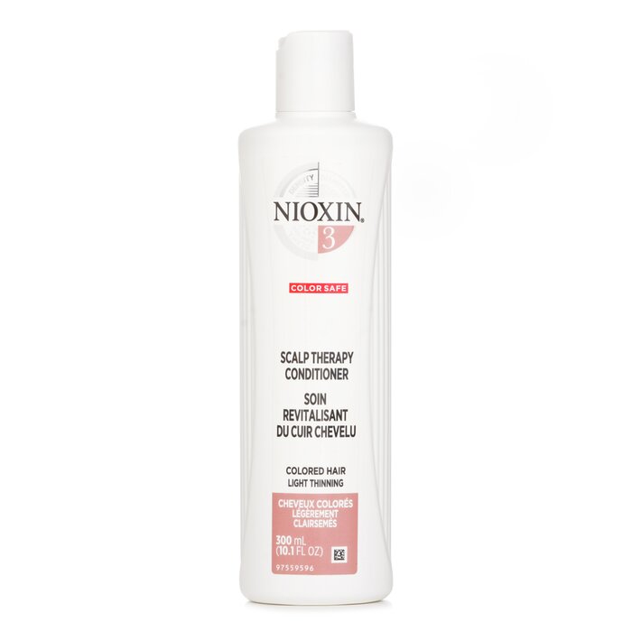 Nioxin Density System 3 Scalp + Hair Conditioner (Colored, Dry, Damaged Hair) 300ml