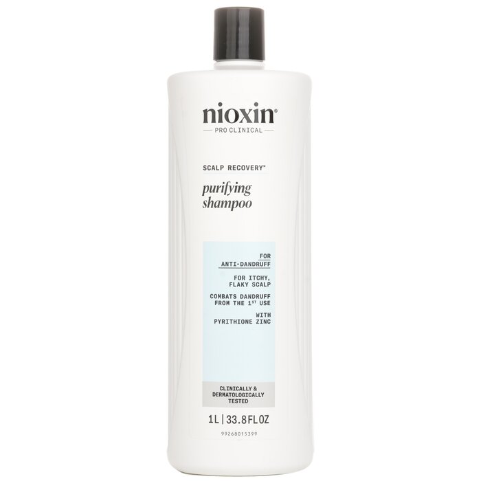 Nioxin Scalp Recovery Pyrithione Zinc Purifying Shampoo (For Itchy Flaky Scalp) 1000ml