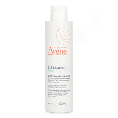 Avene Cleanance HYDRA Soothing Cleansing Cream - For Blemish-Prone Skin Left Dry &amp; Irritated by Treatments 200ml