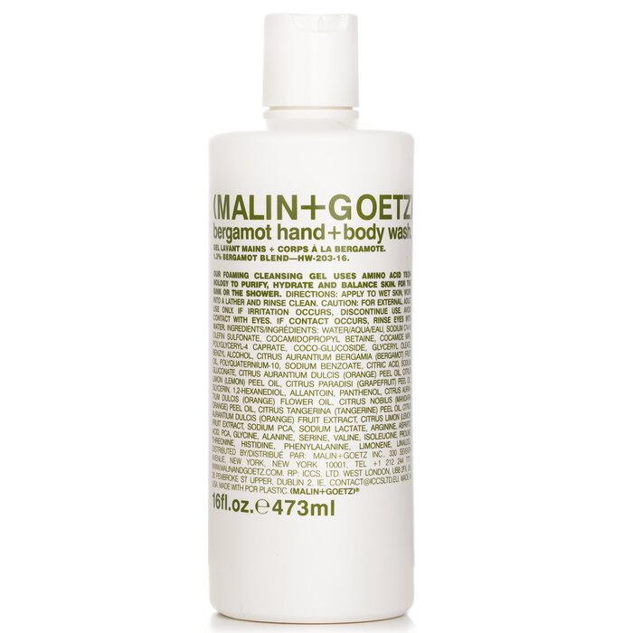 MALIN+GOETZ Bergamot Hand+Body Wash 473ml