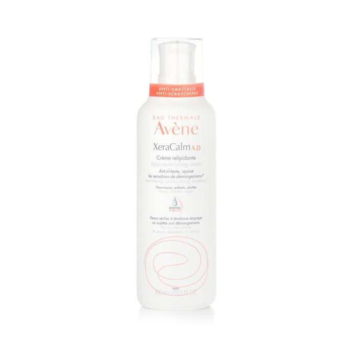 Avene XeraCalm A.D Lipid-Replenishing Cream - For Dry Skin Prone to Atopic Dermatitis or Itching 400ml