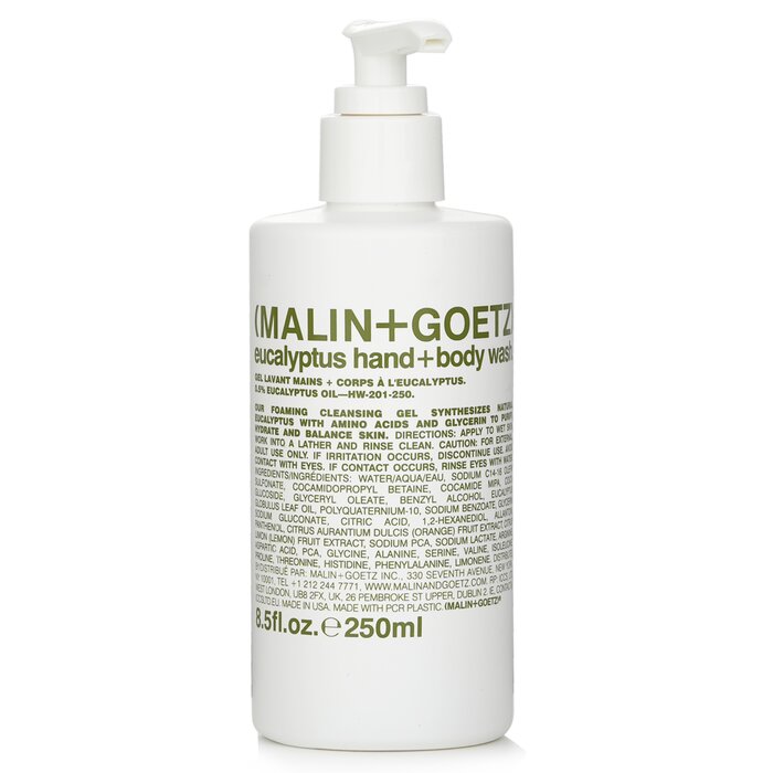 MALIN+GOETZ Eucalyptus Hand+Body Wash 250ml