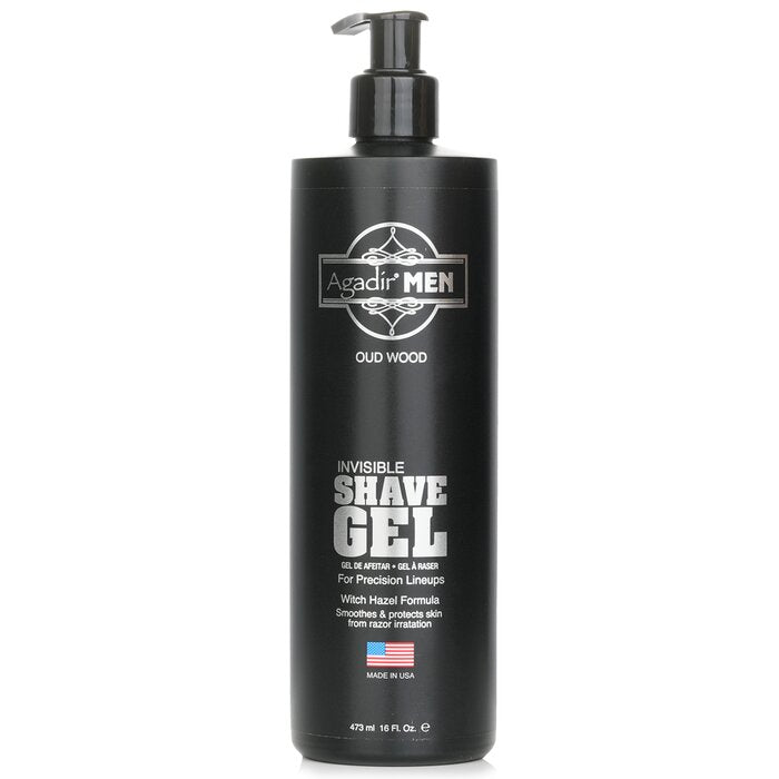 Agadir Argan Oil Agadir Men Invisible Shave Gel - Oud Wood 473ml