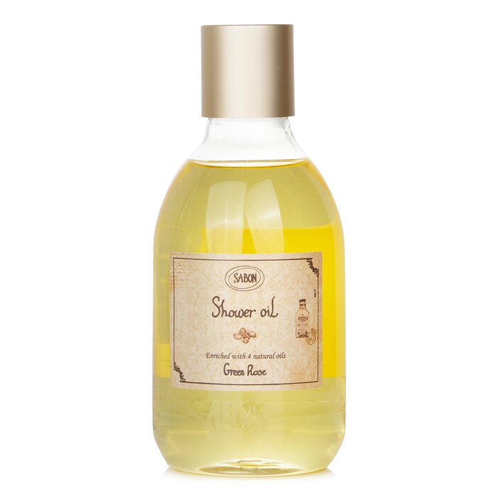 Sabon Shower Oil - Green Rose (Pastic Bottle) 300ml