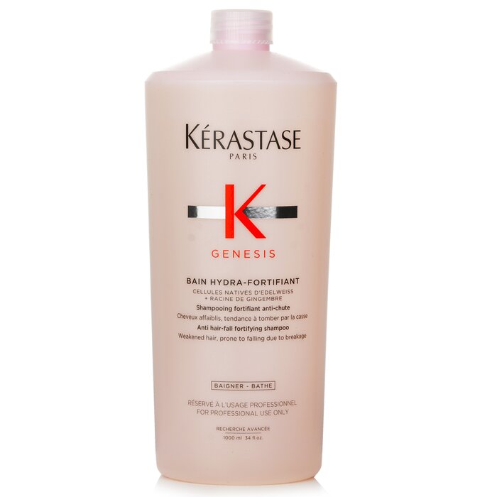 Kerastase Genesis Bain Hydra-Fortifiant Anti Hair-Fall Fortifying Shampoo (Weakened Hair, Prone To Falling Due To Breakage) 1000ml