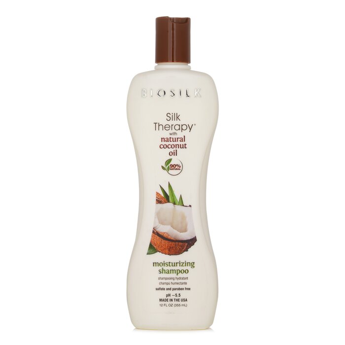 BioSilk Silk Therapy with Coconut Oil Moisturizing Shampoo 355ml