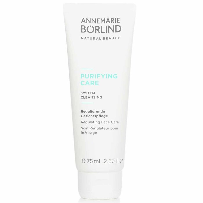 Annemarie Borlind Purifying Care System Cleansing Regulating Face Care - For Oily or Acne-Prone Skin 75ml