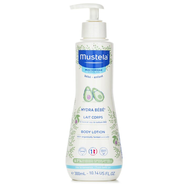 Mustela Hydra-Bebe Body Lotion With Organic Avocado - Normal Skin 300ml