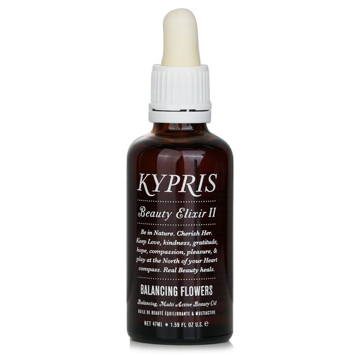 Kypris Beauty Elixir II - Balancing, Multi Active Beauty Oil (With Balancing Flowers) 47ml