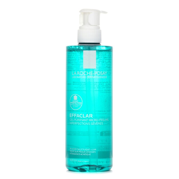 La Roche Posay Effaclar Micro-Peeling Purifying Gel - For Acne-Prone Skin(Random Packaging) 400ml