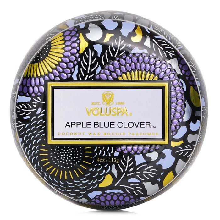 Voluspa Mini Tin Candle - Apple Blue Clover 113g