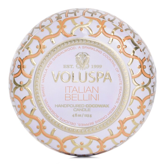 Voluspa Mini Tin Candle - Italian Bellini 113g