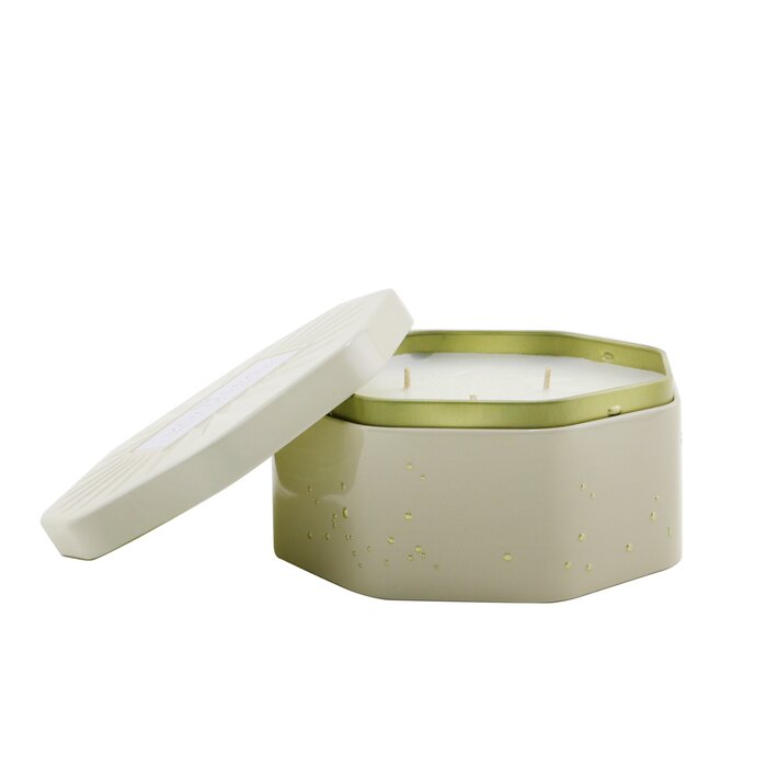 Voluspa 3 Wick Octagon Tin Candle - Coconut Papaya 340g