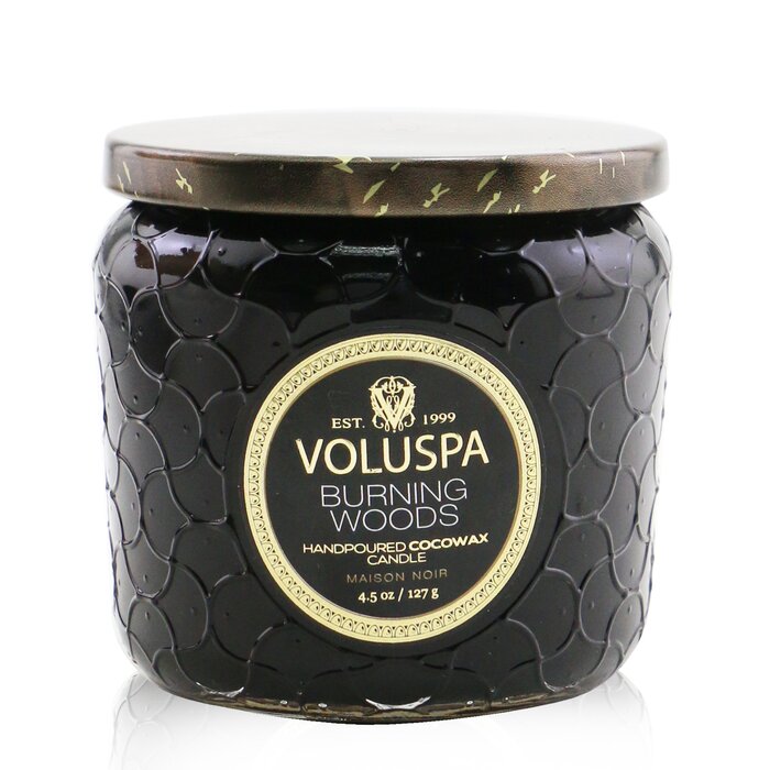 Voluspa Petite Jar Candle - Burning Woods 128g