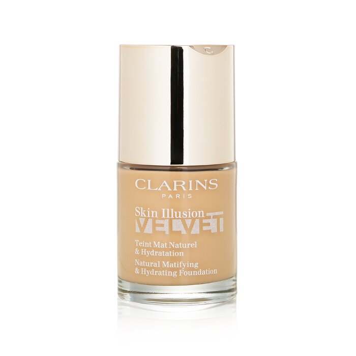 Clarins Skin Illusion Velvet Natural Matifying &amp; Hydrating Foundation - 