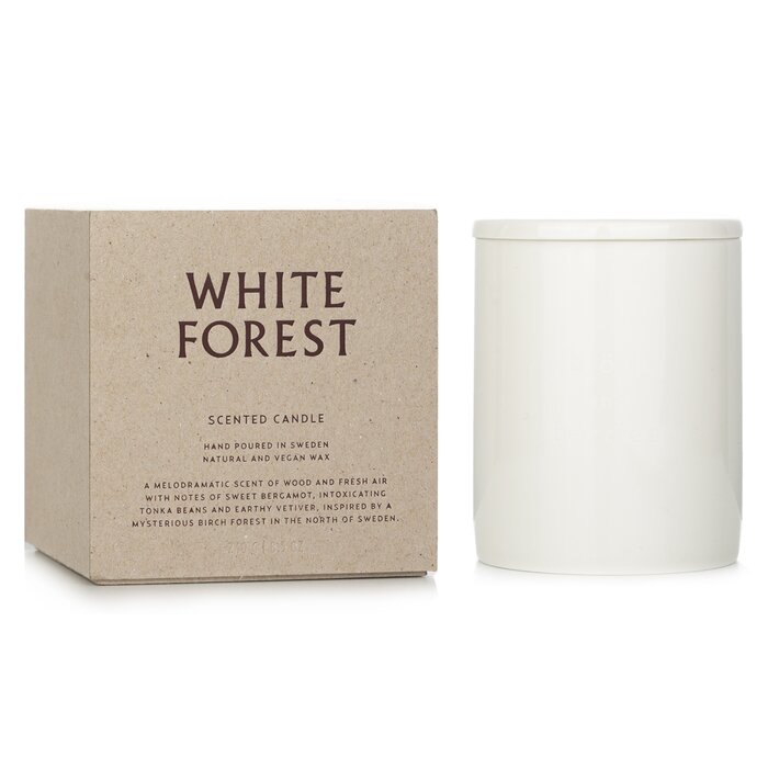 Bjork &amp; Berries Scented Candle - White Forest 240g