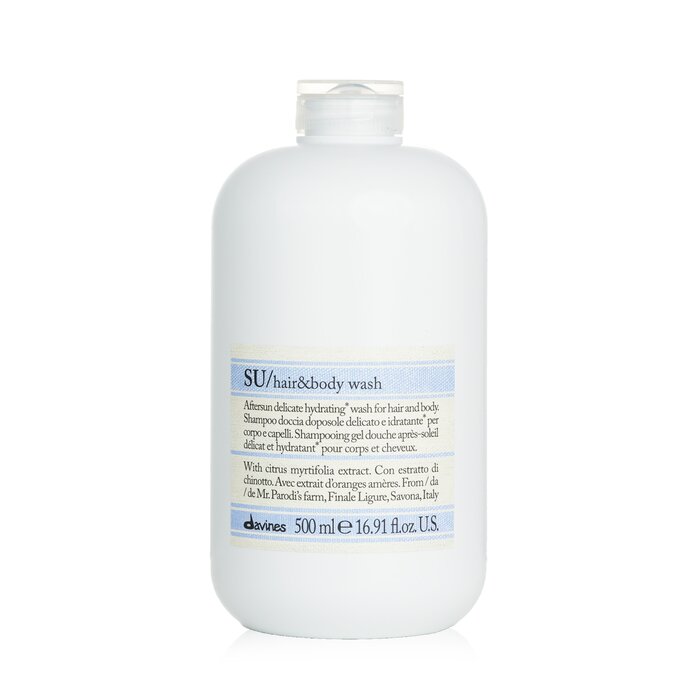 Davines SU Hair &amp; Body Wash (Salon Size) 500ml