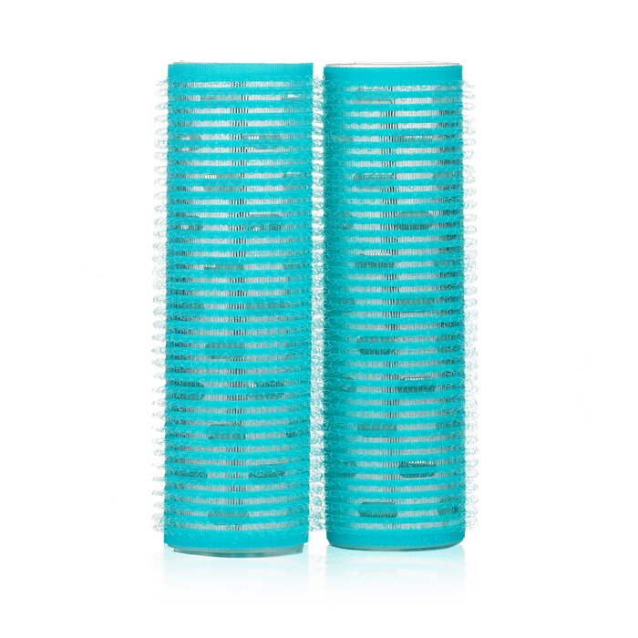 Lucky Trendy Velcro Alumnum Roller, 30mm, Blue 2pcs
