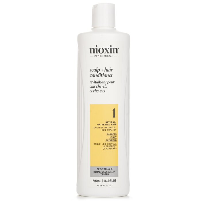 Nioxin Density System 1 Scalp Therapy Conditioner (Natural Hair, Light Thinning) 500ml