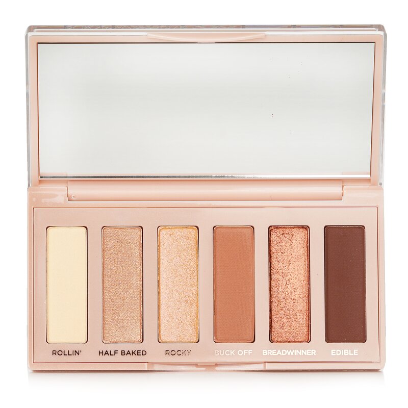 Urban Decay Naked Half Baked Mini Eyeshadow Palette: 6x Eyeshadow (Rollin&