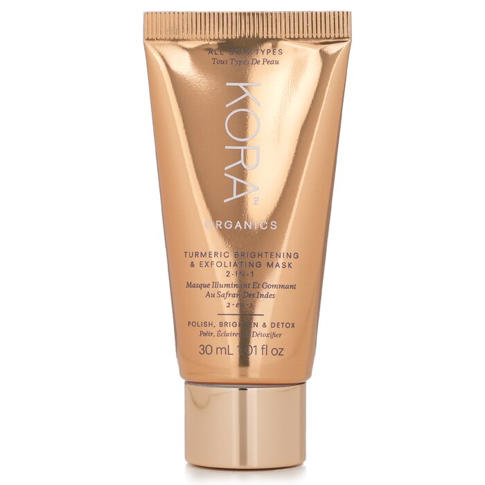 Kora Organics Turmeric Brightening &amp; Exfoliating Mask (Miniature) 30ml