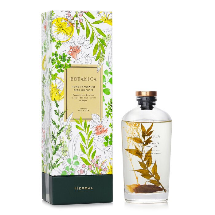 Botanica Home Fragrance Reed Diffuser - Herbal 170ml
