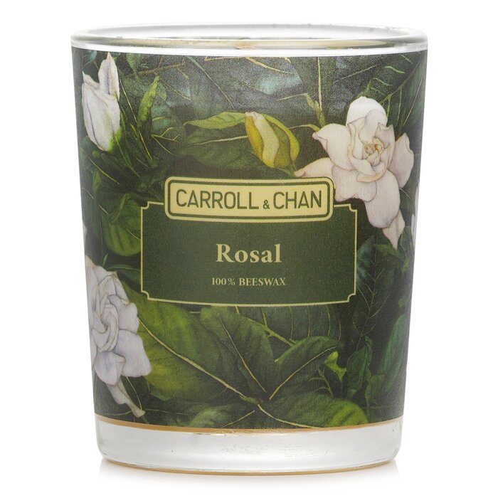 Carroll &amp; Chan 100% Beeswax Votive Candle - Rosal (Neroli, Gardenia &amp; Musk) 65g