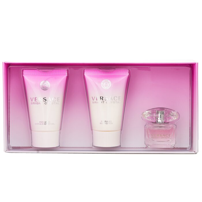 Versace Bright Crystal Coffret (Miniature): 3Pcs