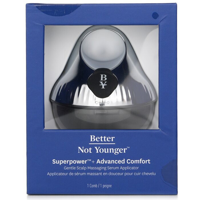 Better Not Younger Superpower+ Advanced Comfort Gentle Scalp Massaging Serum Applicator 1PC