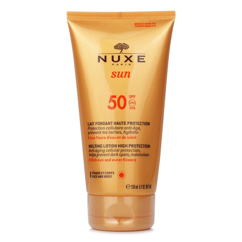 Nuxe Sun Melting Lotion High Protection SPF50 (For Face &amp; Body) 150ml