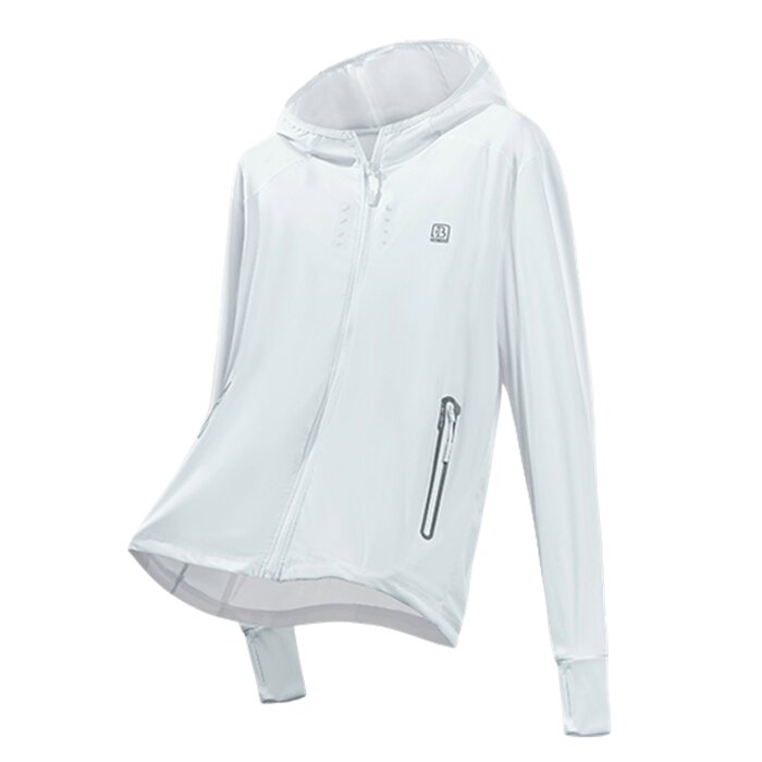ONE BOY Ice-Cooling Breathable Jacket for men (Color: Ivory; Size: XL) 冰感透氣機能冰峰衣-男裝 (顏色:象牙白) 加大碼 1PC
