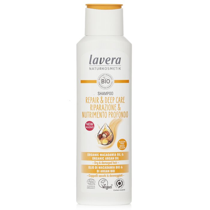 Lavera Shampoo Repair &amp; Deep Care (For Dry &amp; Damaged Hair) 250ml