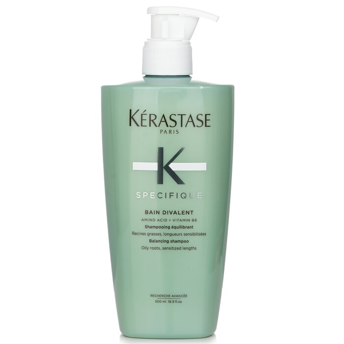 Kerastase Specifique Bain Divalent Balancing Shampoo (Oily Roots, Sensitized Lengths) 500ml