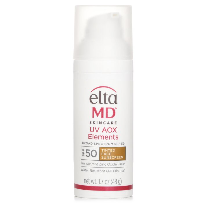 EltaMD UV AOX Elements Tinted Mineral Face Sunscreen SPF 50 48g