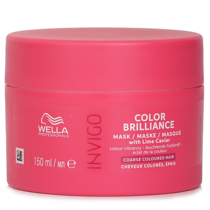 Wella Invigo Color Brilliance Mask With Lime Caviar Coarse Colored Hair 150ml