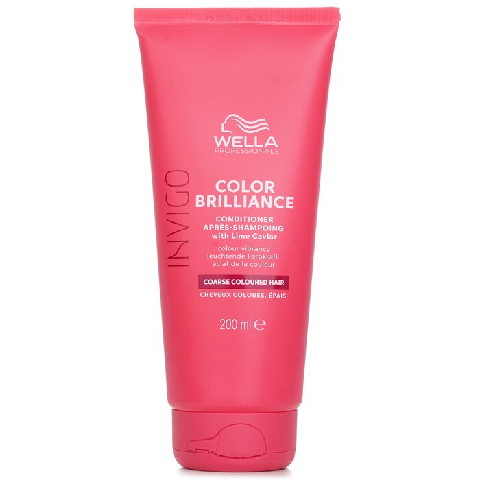 Wella Invigo Color Brilliance Conditioner With Lime Caviar Coarse Colored Hair 200ml