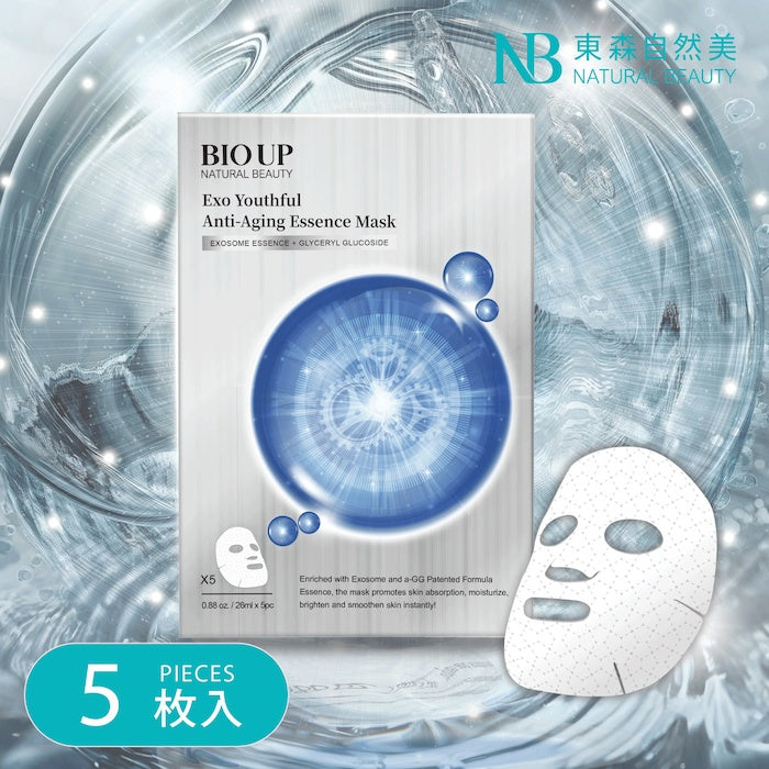 Natural Beauty Bio Up Exo Youthful Anti-Aging Essence Mask 26ml x 5pcs