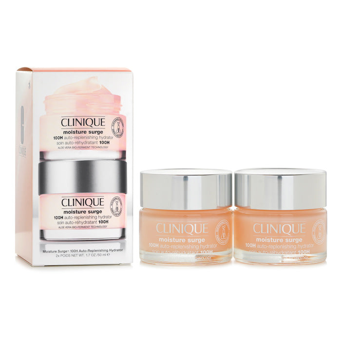 Clinique Moisture Surge 100H Auto-Replenishing Hydrator Duo Set 2x50ml