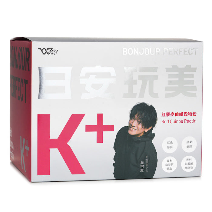 EcKare JACKY WU Bonjour Perfect Red Quinoa Pectin K⁺ 30packs+4packs
