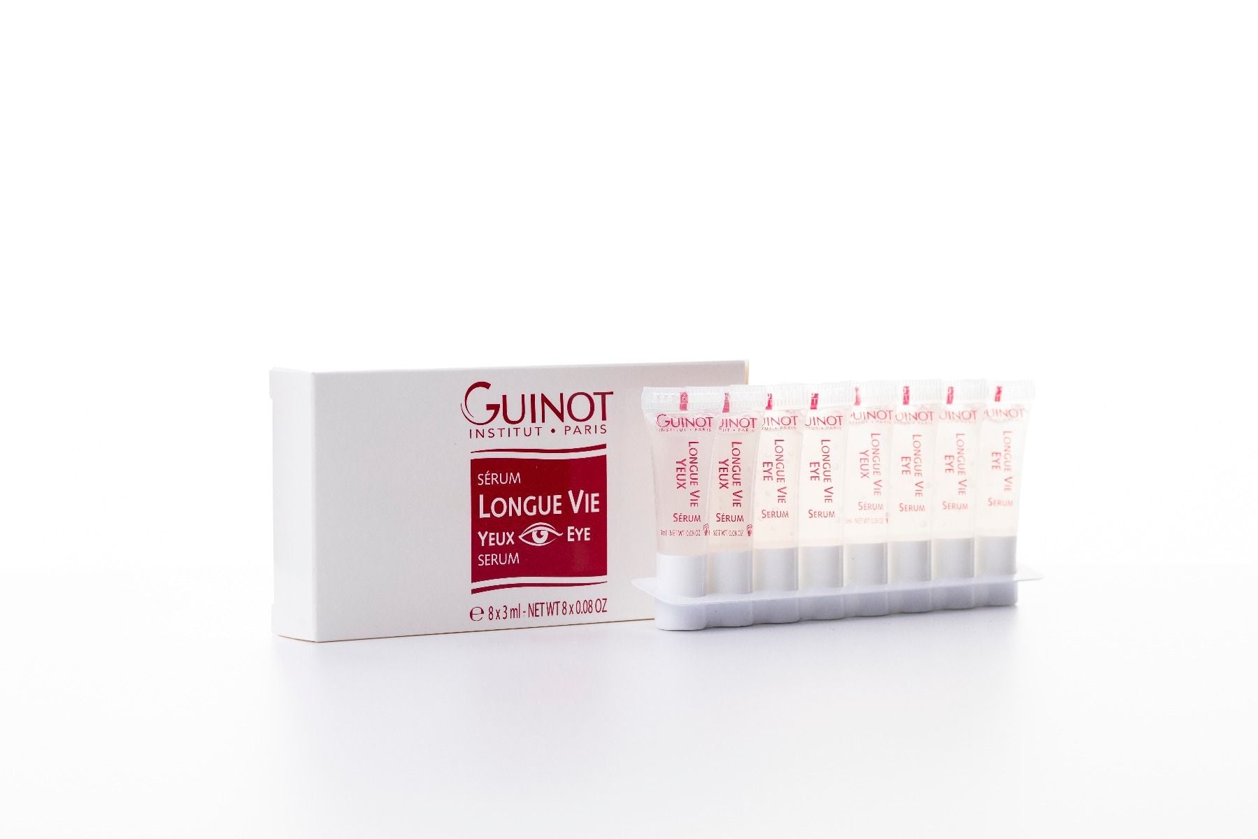 Guinot (Discounted Price For 2Pcs) Longue Vie Eye Serum 3ml x 8