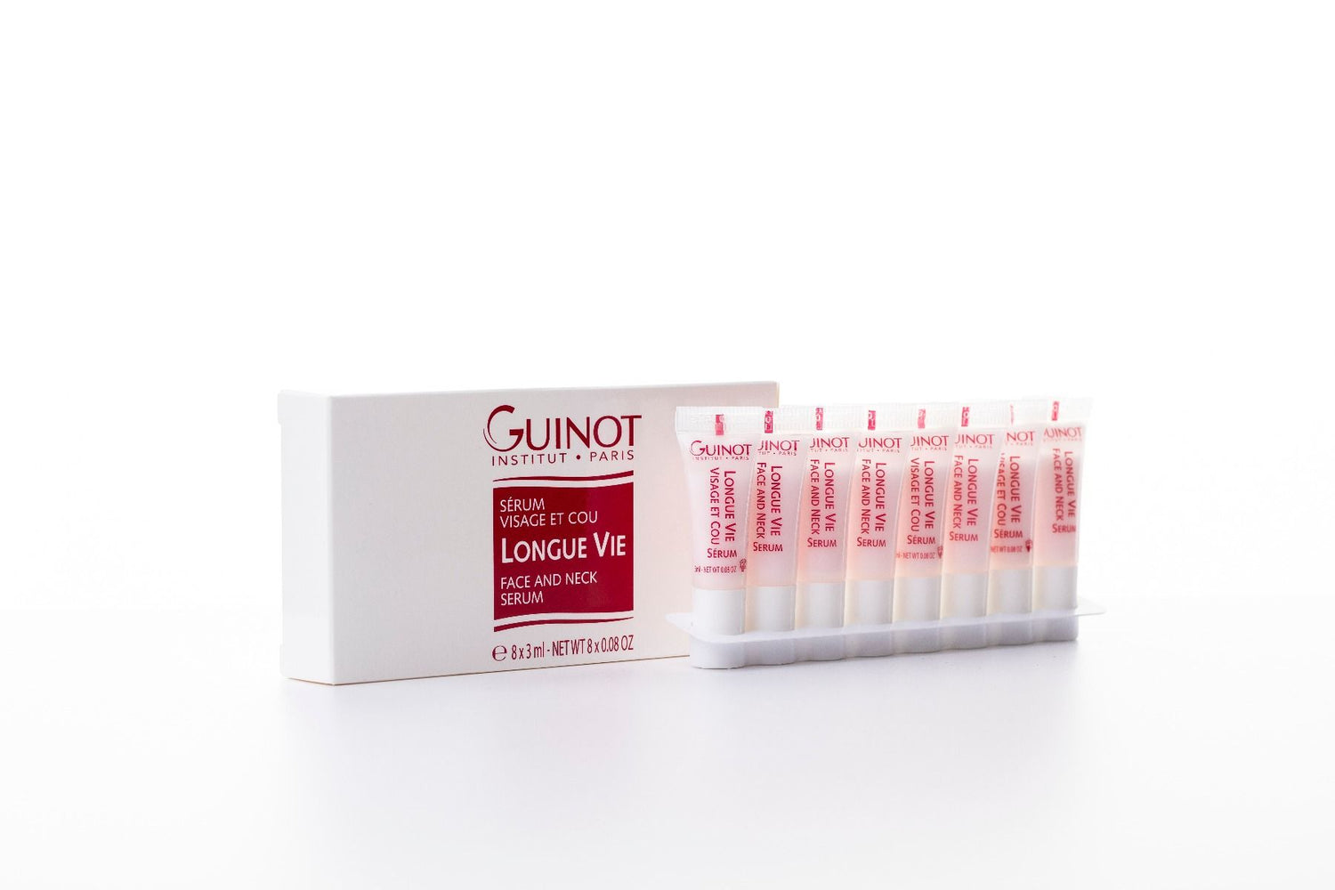 Guinot Longue Vie Face and Neck Serum 3ml x 8