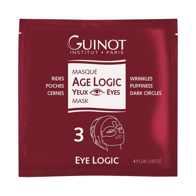 Guinot (Discounted Price For 2Pcs) Age Logic Eye Mask 4pcs/Box