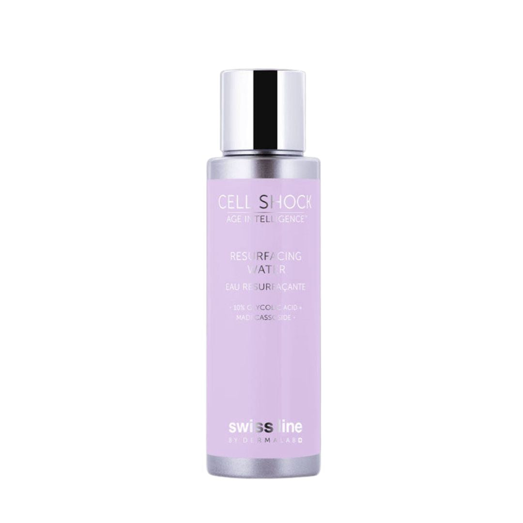 Swissline CS Age Intelligence Resurfacing Water - 10% Glycolic Acid +  Madecassoside 100ml