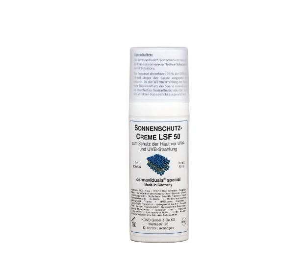 Dermaviduals DMS Sunscreen SPF 50 (Sonnenschutzcreme LSF 50) 50ml