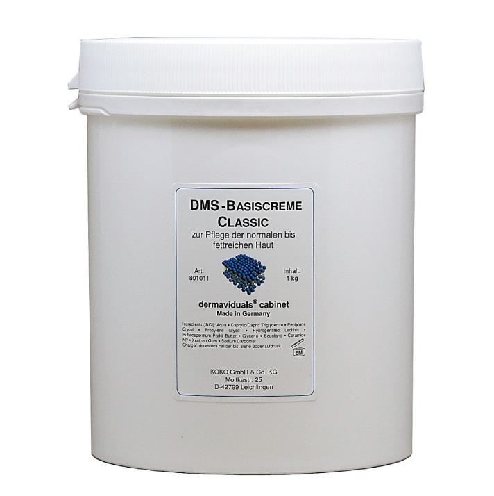 Dermaviduals DMS Base Cream Classic (Basiscreme Classic) Salon Size 1kg