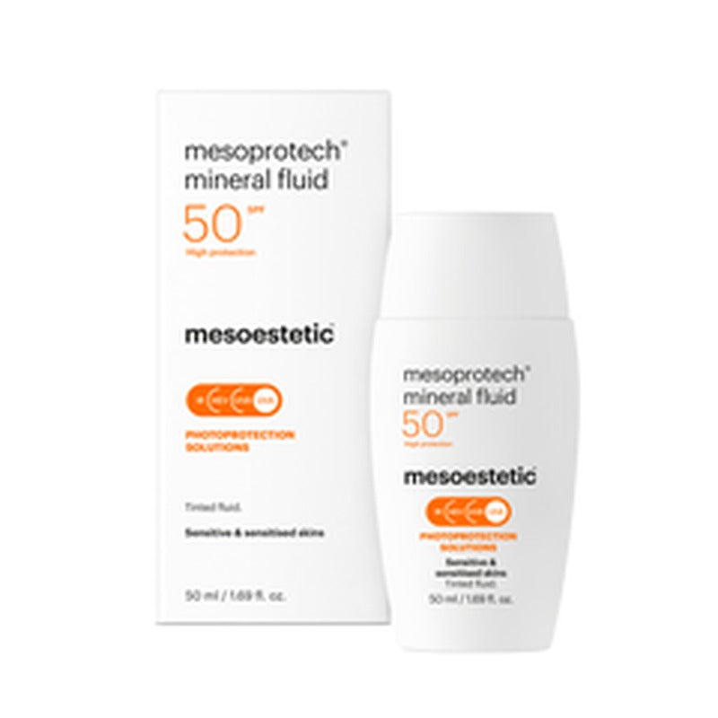 mesoestetic Mesoprotech Mineral Fluid SPF50 - Tinted Fluid 50ml