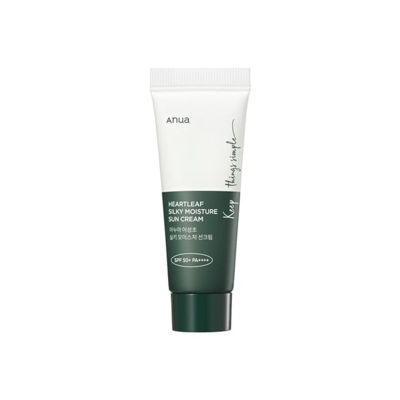 Anua Heartleaf Silky Moisture Sun Cream Mini 10ml