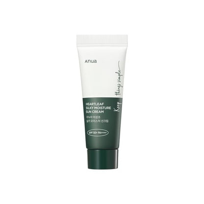 Anua Heartleaf Silky Moisture Sun Cream Mini 10ml