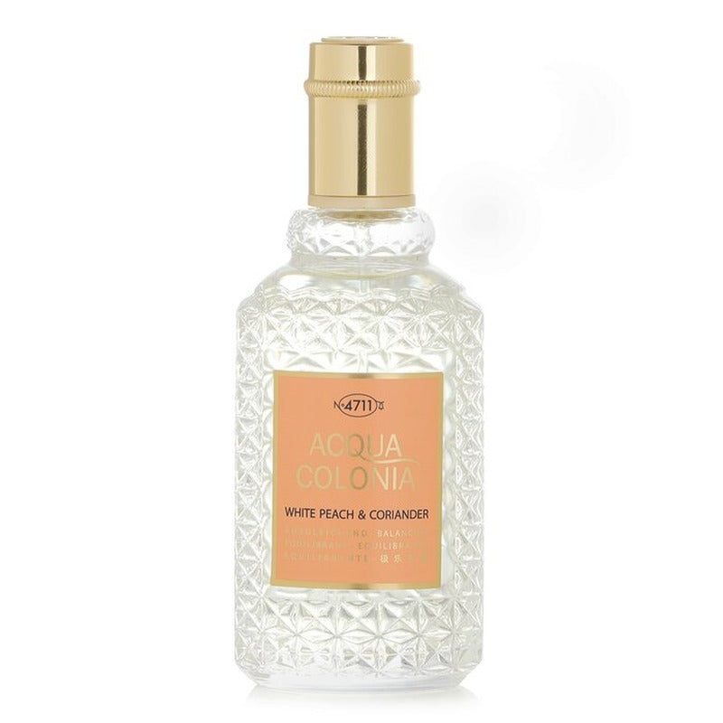 4711 Acqua Colonia White Peach &amp; Coriander Eau De Cologne Spray 50ml